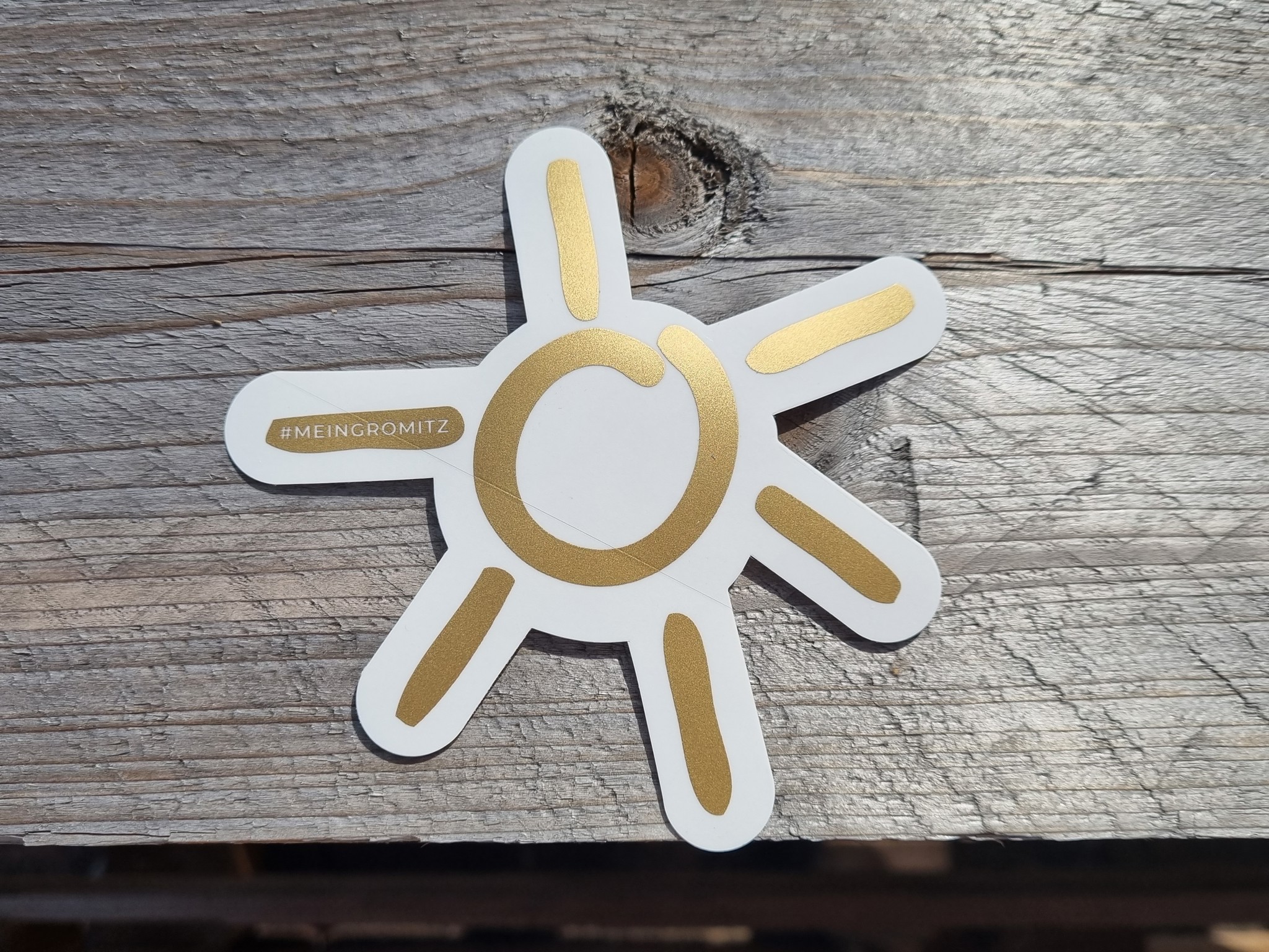 Bild von Grömitz Sonnenaufkleber