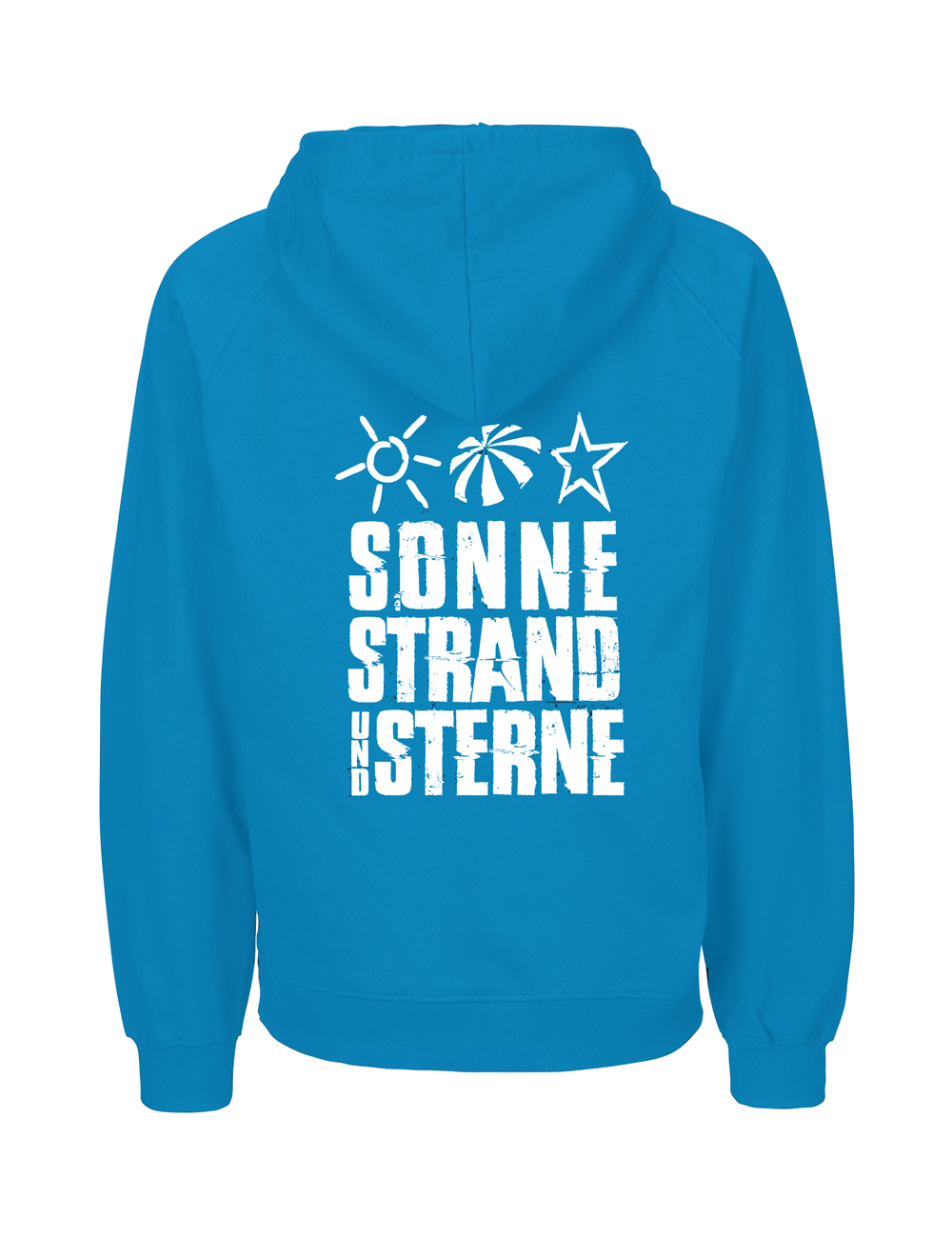 Bild von Unisex Hoodie "Sonne Strand und Sterne"